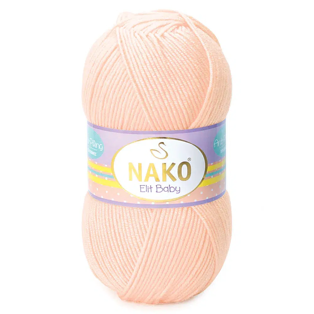 nako-elit-baby-3701 Bebekler ve alerjik cilde sahip bireyler için özel olarak tasarlanmıştır. Tüylenmeyen ve yumuşak bir iplik arıyorsanız, Nako Elit Baby tam size göre!