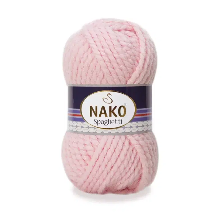 Nako Spaghetti: %75 akrilik, %25 yün karışımı kalın yapısıyla kışlık örgüler için ideal. Kolay örülür, yumuşak dokusu ve harika renkleriyle fark yaratır!