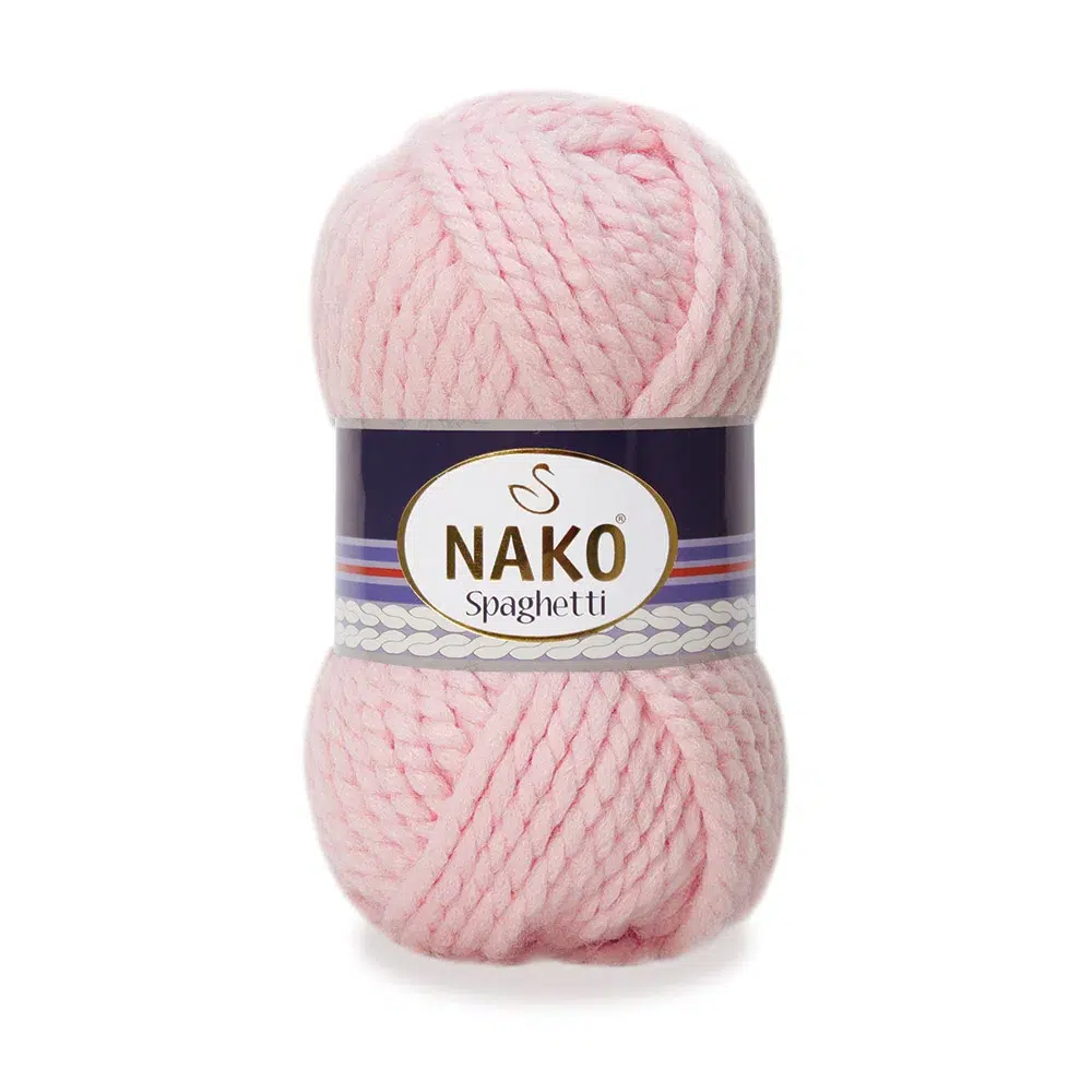 nako-spaghetti-10639 Nako Spaghetti: %75 akrilik, %25 yün karışımı kalın yapısıyla kışlık örgüler için ideal. Kolay örülür, yumuşak dokusu ve harika renkleriyle fark yaratır!