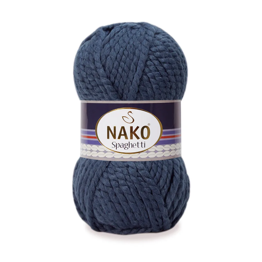 nako-spaghetti-2796 Nako Spaghetti: %75 akrilik, %25 yün karışımı kalın yapısıyla kışlık örgüler için ideal. Kolay örülür, yumuşak dokusu ve harika renkleriyle fark yaratır!