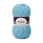 Nako Spaghetti: %75 akrilik, %25 yün karışımı kalın yapısıyla kışlık örgüler için ideal. Kolay örülür, yumuşak dokusu ve harika renkleriyle fark yaratır!