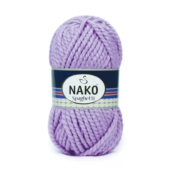 Nako Spaghetti: %75 akrilik, %25 yün karışımı kalın yapısıyla kışlık örgüler için ideal. Kolay örülür, yumuşak dokusu ve harika renkleriyle fark yaratır!