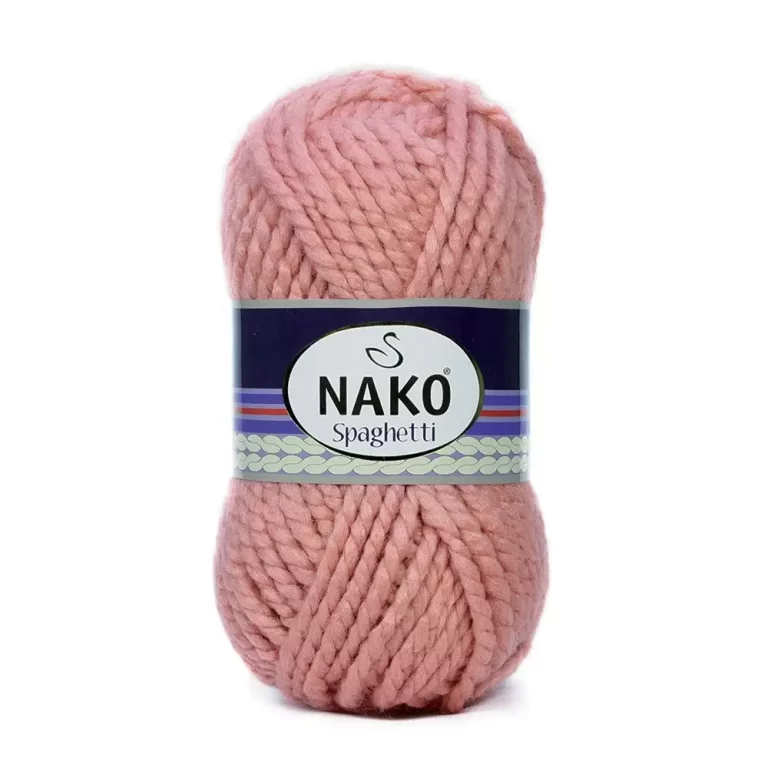 Nako Spaghetti: %75 akrilik, %25 yün karışımı kalın yapısıyla kışlık örgüler için ideal. Kolay örülür, yumuşak dokusu ve harika renkleriyle fark yaratır!
