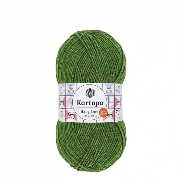 Bebekler ve alerjik cilde sahip bireyler için özel olarak tasarlanmıştır. Tüylenmeyen ve yumuşak bir iplik arıyorsanız, Kartopu baby one tam size göre!