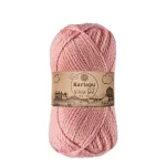 Kartopu Melange Wool el örgü ipliği, %80 akrilik ve %20 yün karışımından üretilmiş, 100 gramlık ve 170 metre uzunluğunda yumuşak dokulu iplik. Kazak, yelek, hırka, atkı, bere gibi örgü projelerinde kullanılabilecek ideal bir ip.