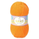 Nako Elit Baby: %100 Premium Anti Pill Akrilik içeriğiyle tüylenme yapmayan, yumuşak ve dayanıklı bir ipliktir. Bebekler ve alerjik ciltler için güvenle tercih edilebilir. 100 gr, 250 m uzunluğunda olup 3.5-4 mm şiş ve 2 mm tığ ile idealdir.