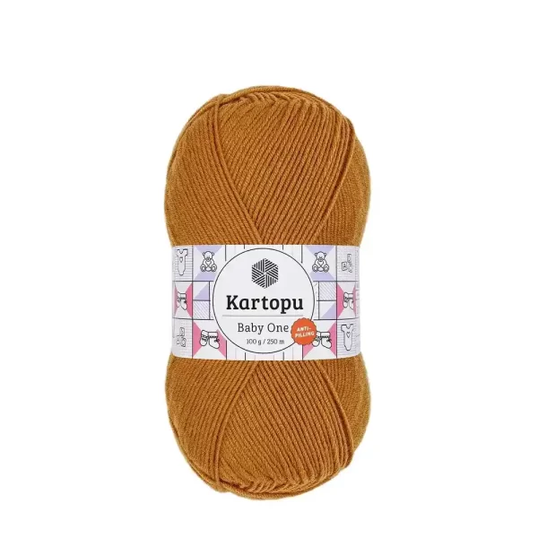 Bebekler ve alerjik cilde sahip bireyler için özel olarak tasarlanmıştır. Tüylenmeyen ve yumuşak bir iplik arıyorsanız, Kartopu baby one tam size göre!
