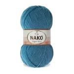Nako Süper İnci İplik: %25 yün, %75 akrilik, 100 g - 260 m. Kolay örülür, 30°C’de yıkanabilir, zengin renk seçenekleriyle her projeye uygun!