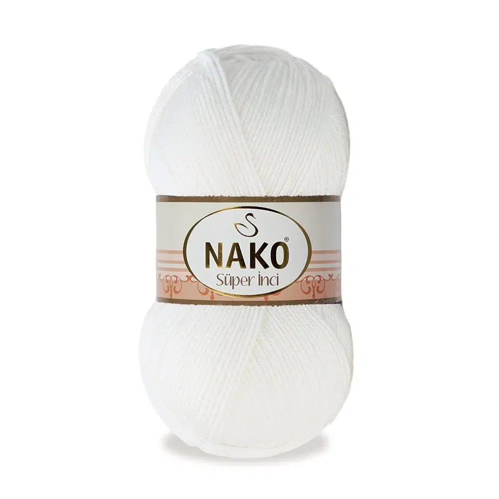 nako-super-inci-208 Nako Süper İnci İplik: %25 yün, %75 akrilik, 100 g - 260 m. Kolay örülür, 30°C’de yıkanabilir, zengin renk seçenekleriyle her projeye uygun!