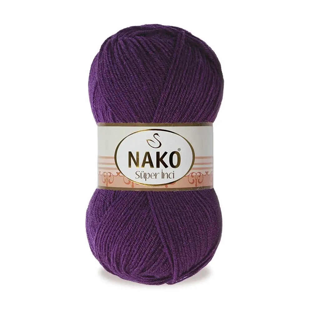 nako-super-inci-3260 Nako Süper İnci İplik: %25 yün, %75 akrilik, 100 g - 260 m. Kolay örülür, 30°C’de yıkanabilir, zengin renk seçenekleriyle her projeye uygun!
