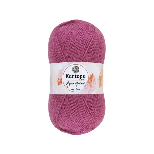 Kartopu Angora Natural El Örgü İpliği – %20 yün, %80 premium akrilik karışımı ile şık ve dayanıklı örgü projeleri için ideal. Tığ ve şişle rahatça kullanılabilir, çeşitli renk seçenekleri ile çeyizlik yelek, şal ve aksesuarlar için mükemmel bir tercih.
