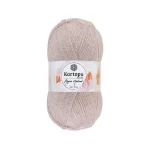 Kartopu Angora Natural El Örgü İpliği – %20 yün, %80 premium akrilik karışımı ile şık ve dayanıklı örgü projeleri için ideal. Tığ ve şişle rahatça kullanılabilir, çeşitli renk seçenekleri ile çeyizlik yelek, şal ve aksesuarlar için mükemmel bir tercih.