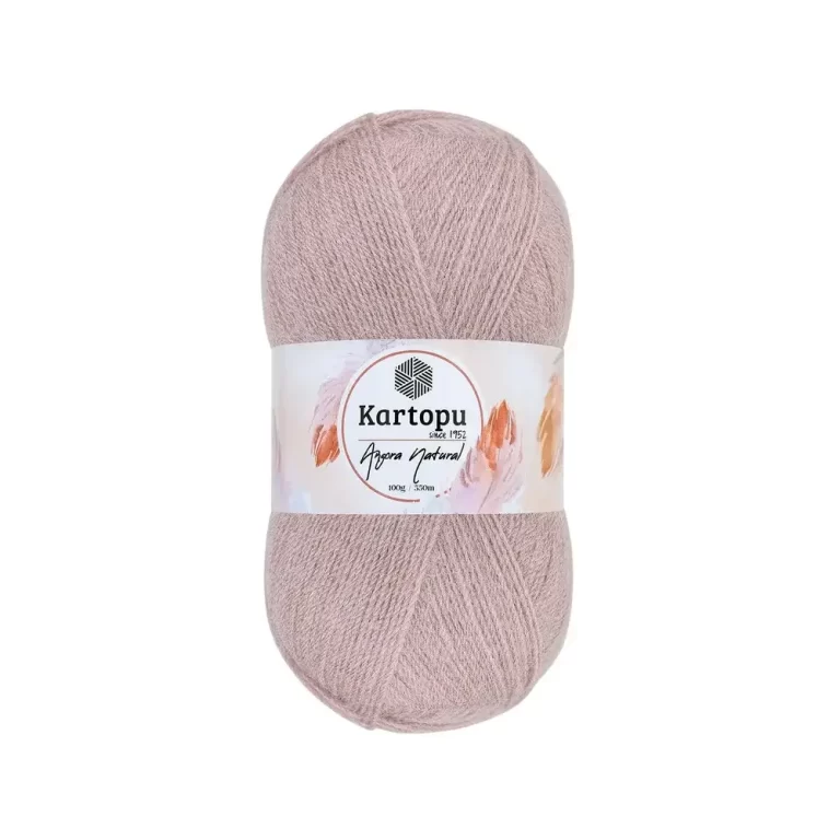 Kartopu Angora Natural El Örgü İpliği – %20 yün, %80 premium akrilik karışımı ile şık ve dayanıklı örgü projeleri için ideal. Tığ ve şişle rahatça kullanılabilir, çeşitli renk seçenekleri ile çeyizlik yelek, şal ve aksesuarlar için mükemmel bir tercih.