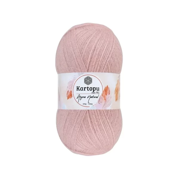 Kartopu Angora Natural El Örgü İpliği – %20 yün, %80 premium akrilik karışımı ile şık ve dayanıklı örgü projeleri için ideal. Tığ ve şişle rahatça kullanılabilir, çeşitli renk seçenekleri ile çeyizlik yelek, şal ve aksesuarlar için mükemmel bir tercih.