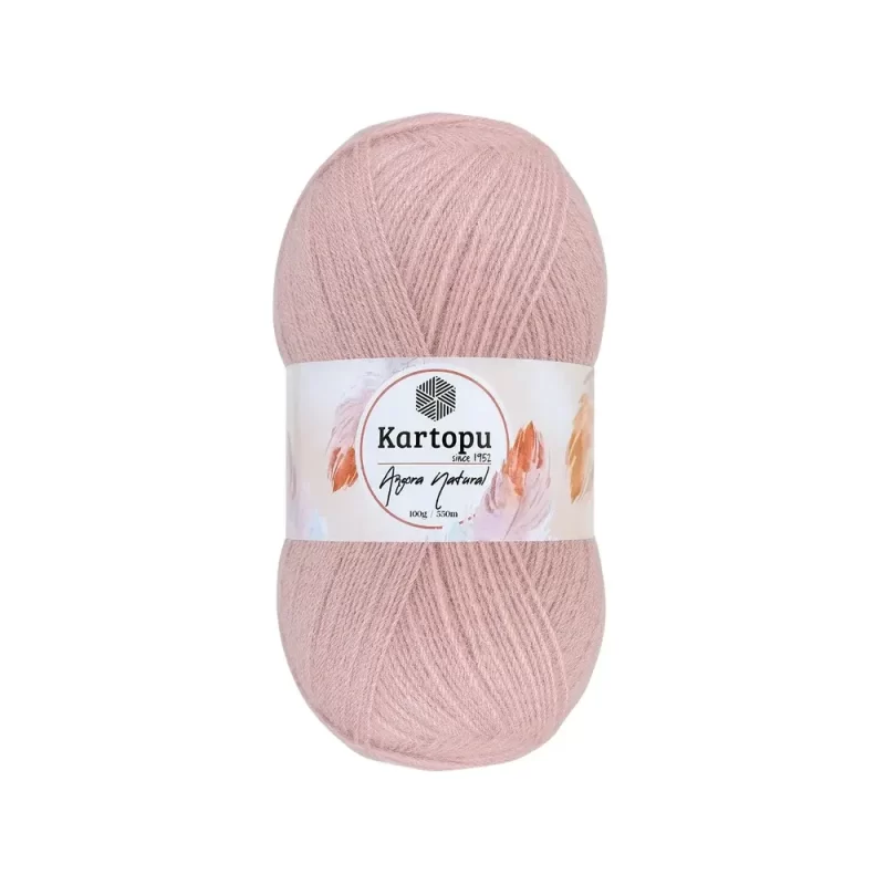Kartopu Angora Natural El Örgü İpliği – %20 yün, %80 premium akrilik karışımı ile şık ve dayanıklı örgü projeleri için ideal. Tığ ve şişle rahatça kullanılabilir, çeşitli renk seçenekleri ile çeyizlik yelek, şal ve aksesuarlar için mükemmel bir tercih.