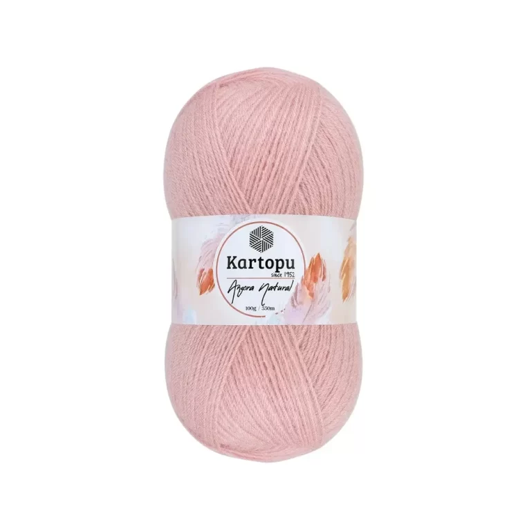 Kartopu Angora Natural El Örgü İpliği – %20 yün, %80 premium akrilik karışımı ile şık ve dayanıklı örgü projeleri için ideal. Tığ ve şişle rahatça kullanılabilir, çeşitli renk seçenekleri ile çeyizlik yelek, şal ve aksesuarlar için mükemmel bir tercih.