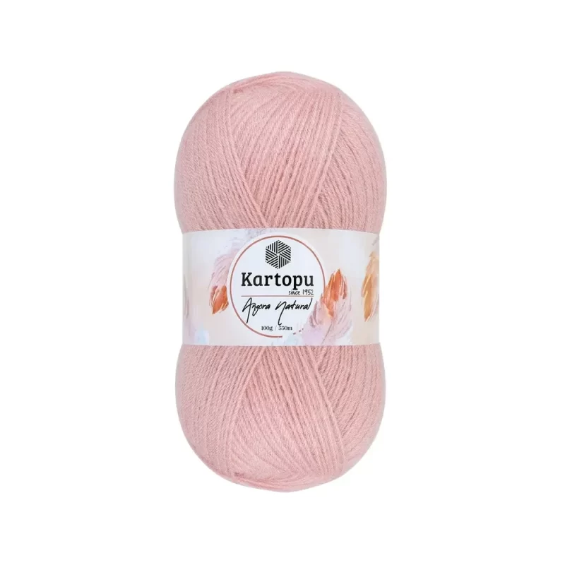 Kartopu Angora Natural El Örgü İpliği – %20 yün, %80 premium akrilik karışımı ile şık ve dayanıklı örgü projeleri için ideal. Tığ ve şişle rahatça kullanılabilir, çeşitli renk seçenekleri ile çeyizlik yelek, şal ve aksesuarlar için mükemmel bir tercih.
