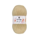 Kartopu Angora Natural El Örgü İpliği – %20 yün, %80 premium akrilik karışımı ile şık ve dayanıklı örgü projeleri için ideal. Tığ ve şişle rahatça kullanılabilir, çeşitli renk seçenekleri ile çeyizlik yelek, şal ve aksesuarlar için mükemmel bir tercih.