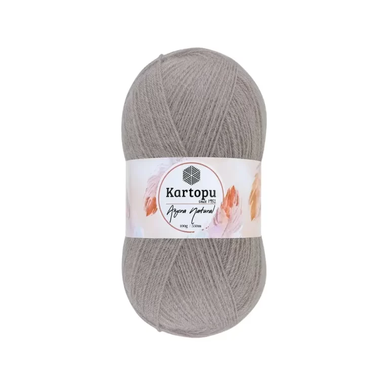 Kartopu Angora Natural El Örgü İpliği – %20 yün, %80 premium akrilik karışımı ile şık ve dayanıklı örgü projeleri için ideal. Tığ ve şişle rahatça kullanılabilir, çeşitli renk seçenekleri ile çeyizlik yelek, şal ve aksesuarlar için mükemmel bir tercih.