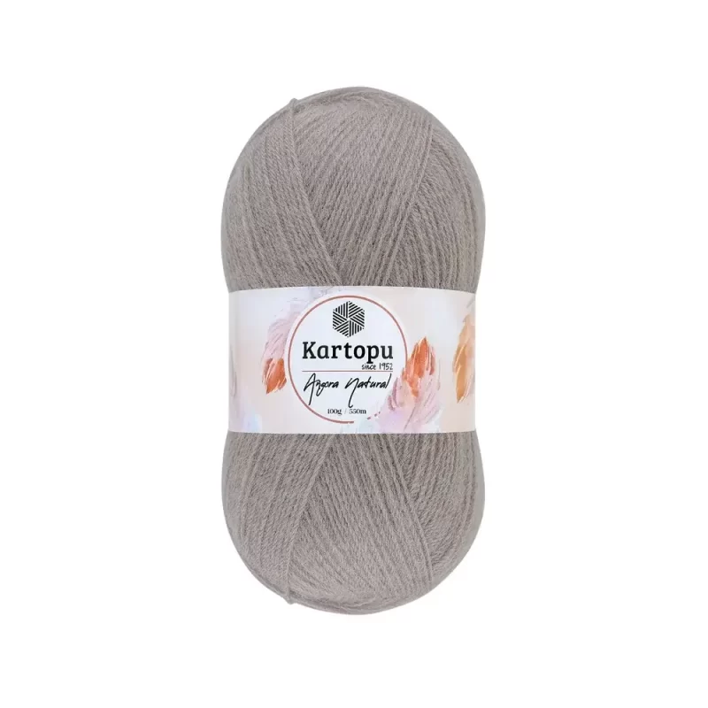 Kartopu Angora Natural El Örgü İpliği – %20 yün, %80 premium akrilik karışımı ile şık ve dayanıklı örgü projeleri için ideal. Tığ ve şişle rahatça kullanılabilir, çeşitli renk seçenekleri ile çeyizlik yelek, şal ve aksesuarlar için mükemmel bir tercih.