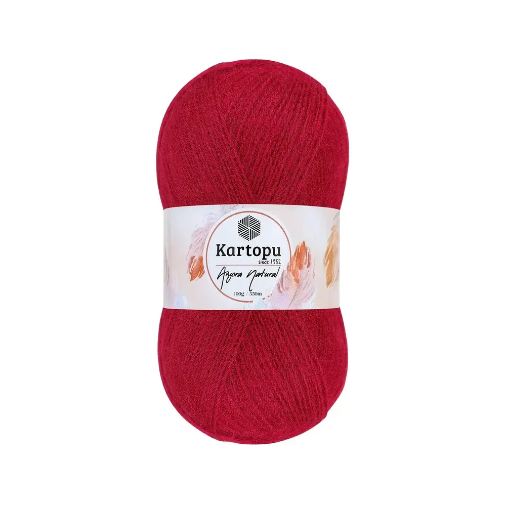 kartopu-angora-natural-k114 Kartopu Angora Natural El Örgü İpliği – %20 yün, %80 premium akrilik karışımı ile şık ve dayanıklı örgü projeleri için ideal. Tığ ve şişle rahatça kullanılabilir, çeşitli renk seçenekleri ile çeyizlik yelek, şal ve aksesuarlar için mükemmel bir tercih.