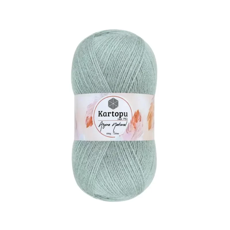 Kartopu Angora Natural El Örgü İpliği – %20 yün, %80 premium akrilik karışımı ile şık ve dayanıklı örgü projeleri için ideal. Tığ ve şişle rahatça kullanılabilir, çeşitli renk seçenekleri ile çeyizlik yelek, şal ve aksesuarlar için mükemmel bir tercih.
