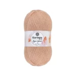 Kartopu Angora Natural El Örgü İpliği – %20 yün, %80 premium akrilik karışımı ile şık ve dayanıklı örgü projeleri için ideal. Tığ ve şişle rahatça kullanılabilir, çeşitli renk seçenekleri ile çeyizlik yelek, şal ve aksesuarlar için mükemmel bir tercih.