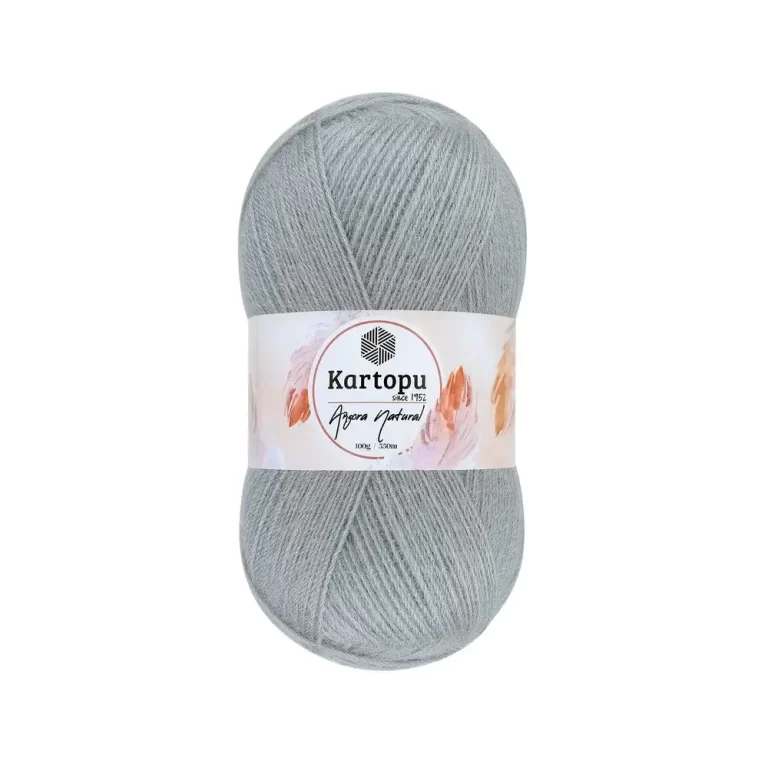 Kartopu Angora Natural El Örgü İpliği – %20 yün, %80 premium akrilik karışımı ile şık ve dayanıklı örgü projeleri için ideal. Tığ ve şişle rahatça kullanılabilir, çeşitli renk seçenekleri ile çeyizlik yelek, şal ve aksesuarlar için mükemmel bir tercih.