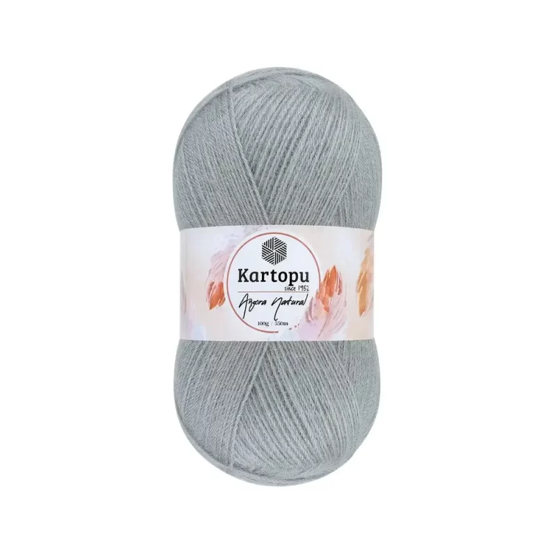 Kartopu Angora Natural El Örgü İpliği – %20 yün, %80 premium akrilik karışımı ile şık ve dayanıklı örgü projeleri için ideal. Tığ ve şişle rahatça kullanılabilir, çeşitli renk seçenekleri ile çeyizlik yelek, şal ve aksesuarlar için mükemmel bir tercih.