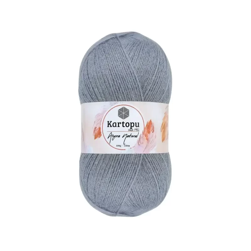 Kartopu Angora Natural El Örgü İpliği – %20 yün, %80 premium akrilik karışımı ile şık ve dayanıklı örgü projeleri için ideal. Tığ ve şişle rahatça kullanılabilir, çeşitli renk seçenekleri ile çeyizlik yelek, şal ve aksesuarlar için mükemmel bir tercih.