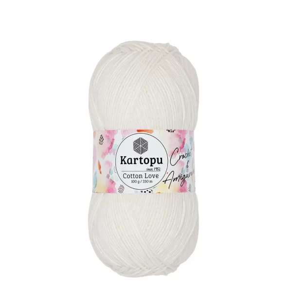 Kartopu Cotton Love: Renkli projelerinizi hayata geçirin! Yumuşak dokusu ve geniş renk seçenekleriyle öne çıkan ideal örgü ipliği. 🌈🧶 #Kartopu #CottonLove #Örgü