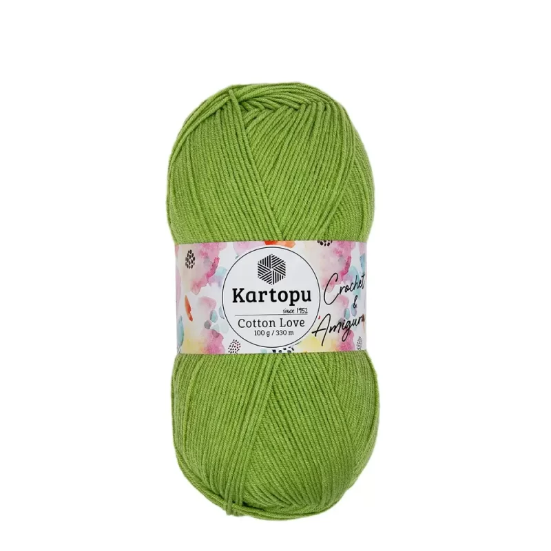 Kartopu Cotton Love: Renkli projelerinizi hayata geçirin! Yumuşak dokusu ve geniş renk seçenekleriyle öne çıkan ideal örgü ipliği. 🌈🧶 #Kartopu #CottonLove #Örgü