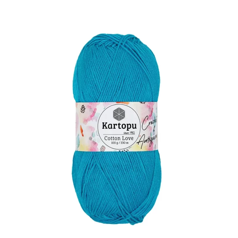 Kartopu Cotton Love: Renkli projelerinizi hayata geçirin! Yumuşak dokusu ve geniş renk seçenekleriyle öne çıkan ideal örgü ipliği. 🌈🧶 #Kartopu #CottonLove #Örgü