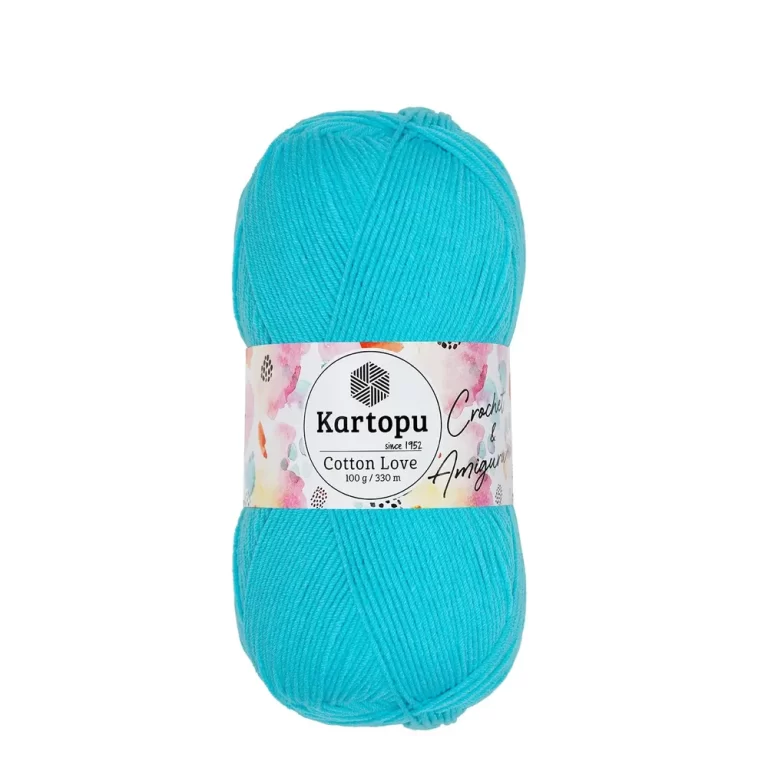 Kartopu Cotton Love: Renkli projelerinizi hayata geçirin! Yumuşak dokusu ve geniş renk seçenekleriyle öne çıkan ideal örgü ipliği. 🌈🧶 #Kartopu #CottonLove #Örgü