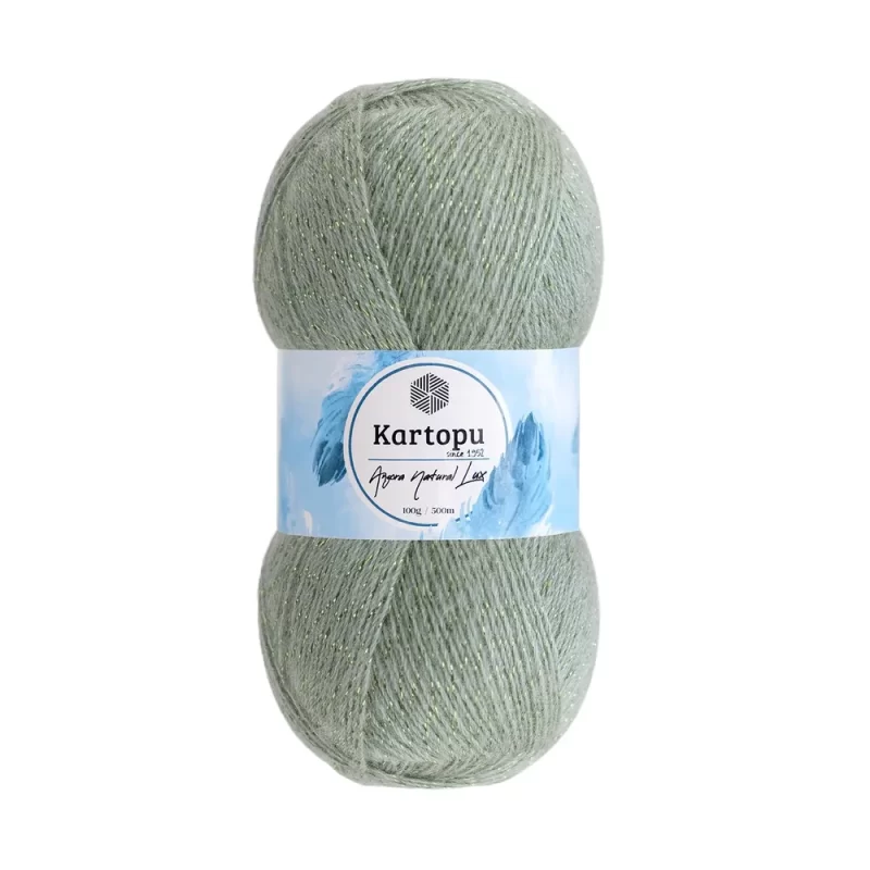 Kartopu Angora Natural Lux Simli: Yünün sıcaklığı, simin ışıltısıyla buluşuyor. Özel tasarım, el örgülerinize lüks ve zarafet katıyor. 🌟🧶