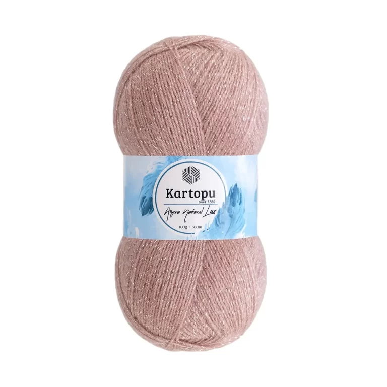 Kartopu Angora Natural Lux Simli: Yünün sıcaklığı, simin ışıltısıyla buluşuyor. Özel tasarım, el örgülerinize lüks ve zarafet katıyor. 🌟🧶