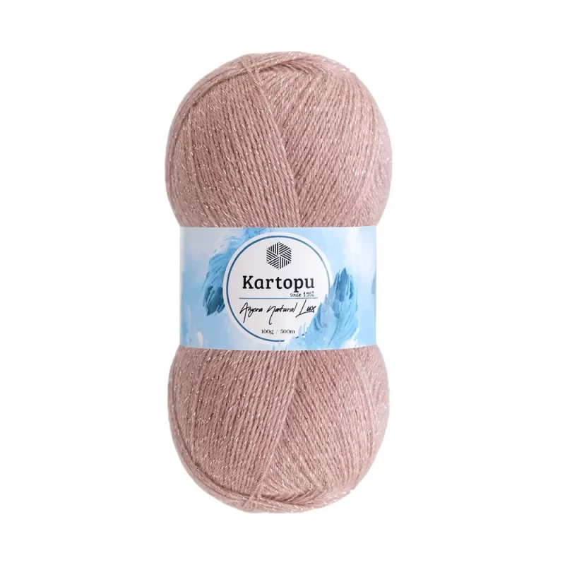 Kartopu Angora Natural Lux Simli: Yünün sıcaklığı, simin ışıltısıyla buluşuyor. Özel tasarım, el örgülerinize lüks ve zarafet katıyor. 🌟🧶