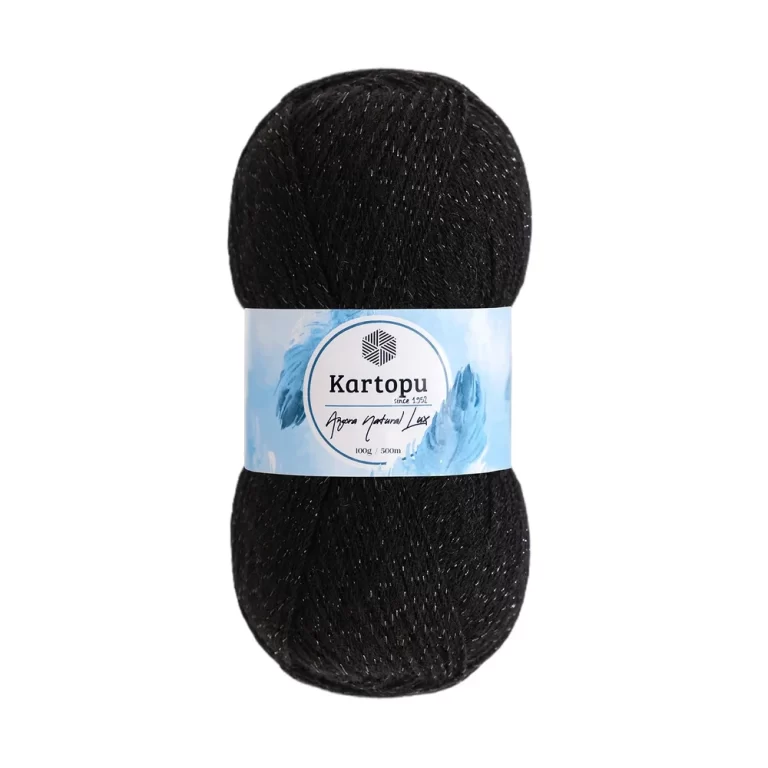 Kartopu Angora Natural Lux Simli: Yünün sıcaklığı, simin ışıltısıyla buluşuyor. Özel tasarım, el örgülerinize lüks ve zarafet katıyor. 🌟🧶