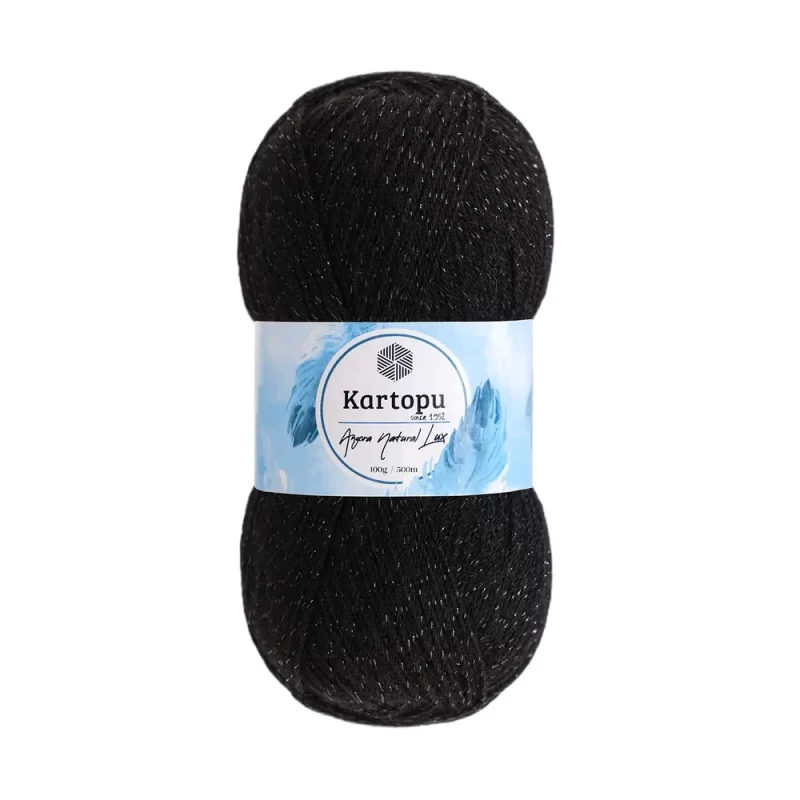 Kartopu Angora Natural Lux Simli: Yünün sıcaklığı, simin ışıltısıyla buluşuyor. Özel tasarım, el örgülerinize lüks ve zarafet katıyor. 🌟🧶
