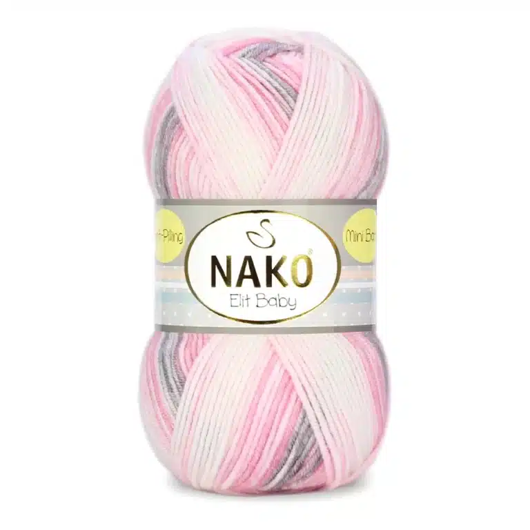 Nako Elit Baby Mini Batik: Renkli ve yumuşak dokusuyla bebeklerinizin konforunu ve şıklığını artırın! 🌈👶 #ElitBaby #MiniBatik