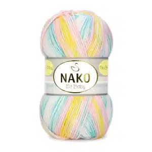 Nako Elit Baby Mini Batik: Renkli ve yumuşak dokusuyla bebeklerinizin konforunu ve şıklığını artırın! 🌈👶 #ElitBaby #MiniBatik