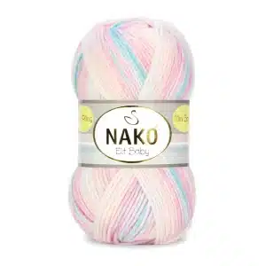 Nako Elit Baby Mini Batik: Renkli ve yumuşak dokusuyla bebeklerinizin konforunu ve şıklığını artırın! 🌈👶 #ElitBaby #MiniBatik