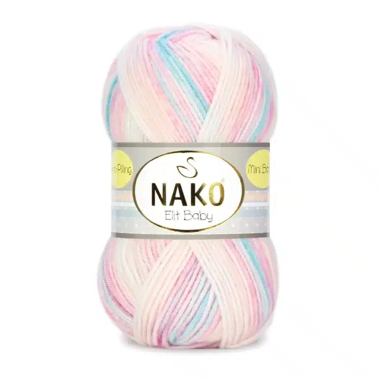 Nako Elit Baby Mini Batik: Renkli ve yumuşak dokusuyla bebeklerinizin konforunu ve şıklığını artırın! 🌈👶 #ElitBaby #MiniBatik