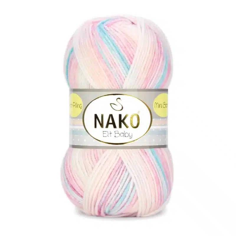 Nako Elit Baby Mini Batik: Renkli ve yumuşak dokusuyla bebeklerinizin konforunu ve şıklığını artırın! 🌈👶 #ElitBaby #MiniBatik