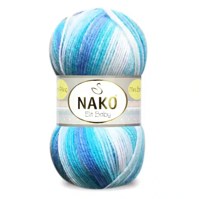 Nako Elit Baby Mini Batik: Renkli ve yumuşak dokusuyla bebeklerinizin konforunu ve şıklığını artırın! 🌈👶 #ElitBaby #MiniBatik