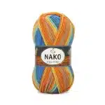 Nako Vega Stripe Batik: Renk cümbüşü ve dokunaklı yumuşaklık bir araya geliyor. Hırka, kazak, atkı ve daha fazlası için ideal. Yaratıcılığınıza renk katın