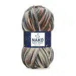 Nako Sportwool Şenlik İpliği - 12 farklı renk seçeneğiyle özgün tasarımlarınıza renk katın. Atkı, bere ve hırka projelerinizde kullanabileceğiniz sıcak ve yumuşak örgü ipliği