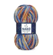 Nako Sportwool Şenlik İpliği - 12 farklı renk seçeneğiyle özgün tasarımlarınıza renk katın. Atkı, bere ve hırka projelerinizde kullanabileceğiniz sıcak ve yumuşak örgü ipliği