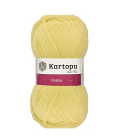 Kartopu Gonca Klasik El Örgü İpliği, yumuşaklığı ve renk çeşitliliği ile öne çıkan bir el örgü ipliğidir. Özel tasarımlarınızı renklendirmek ve dokunuş katmak için ideal olan bu iplik, her projeye zarafet katıyor. Yüksek kaliteli malzemeleri ve geniş renk skalası ile örgü dünyasında fark yaratın!