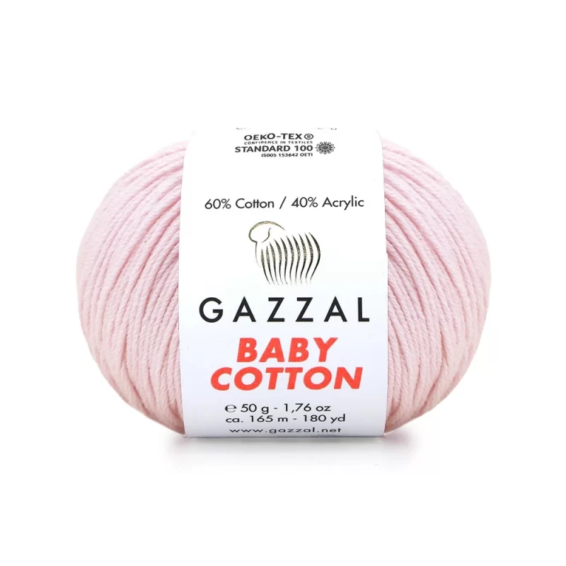 Gazzal Baby Cotton ile renklerin büyülü dünyasına adım atın. Yumuşak dokusu ve çeşitli renkleriyle her örgüye zarafet katın, özgünlüğünüzü ön plana çıkarın